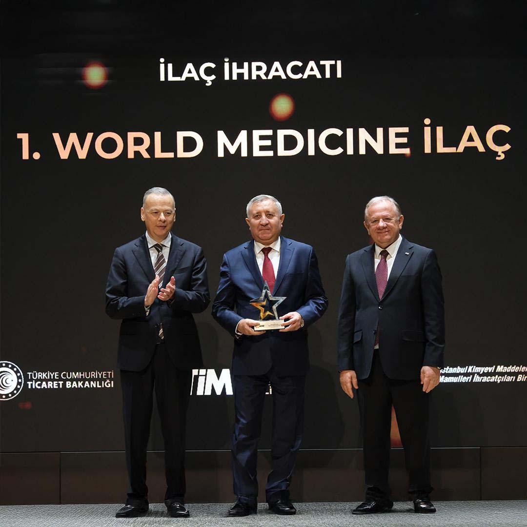 World Medicine, üst üste 3’üncü kez ilaç ihracatı şampiyonu!